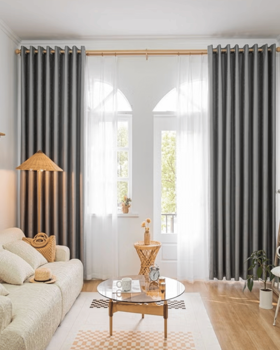 blackout curtains