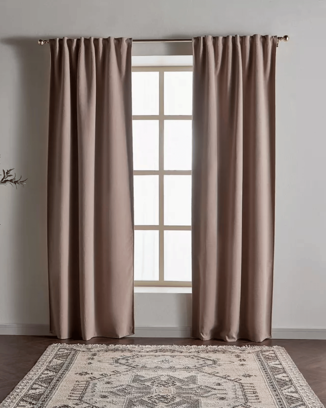 blackout curtains